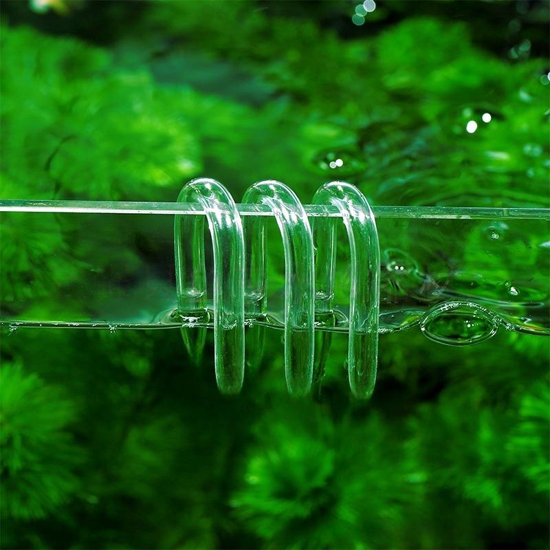 Aquaculture Aerator Pump - 5 ชิ้น ท่ออะคริลิกรูปตัว U สำหรับต่อถังปลา ปั๊มลม