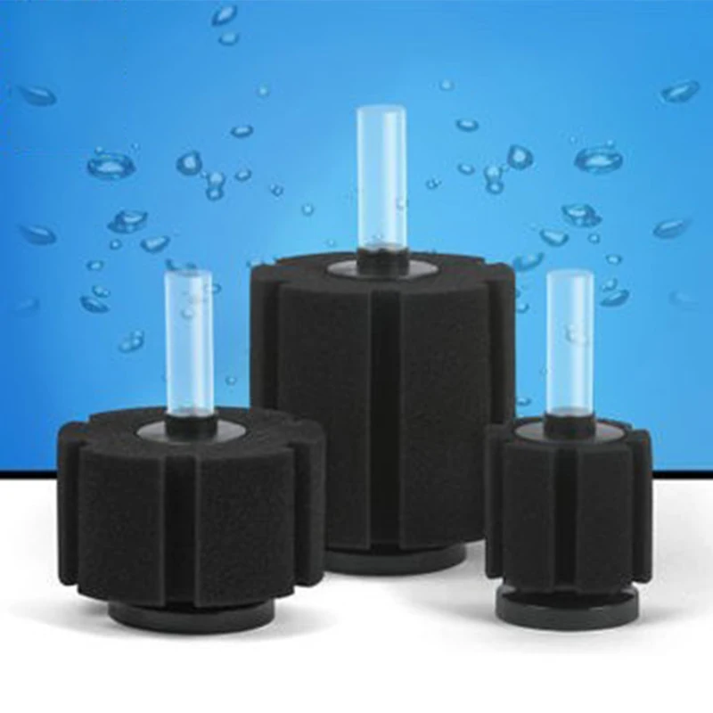 Aquaculture Aerator Pump - ฟองน้ำกรองตู้ปลา สำหรับปั๊มลมตู้ปลา ฟองน้ำกรองชีวภาพ ฟิลเตอร์กรองชีวภาพในตู้ปลา อุปกรณ์เสริมตู้ปลา