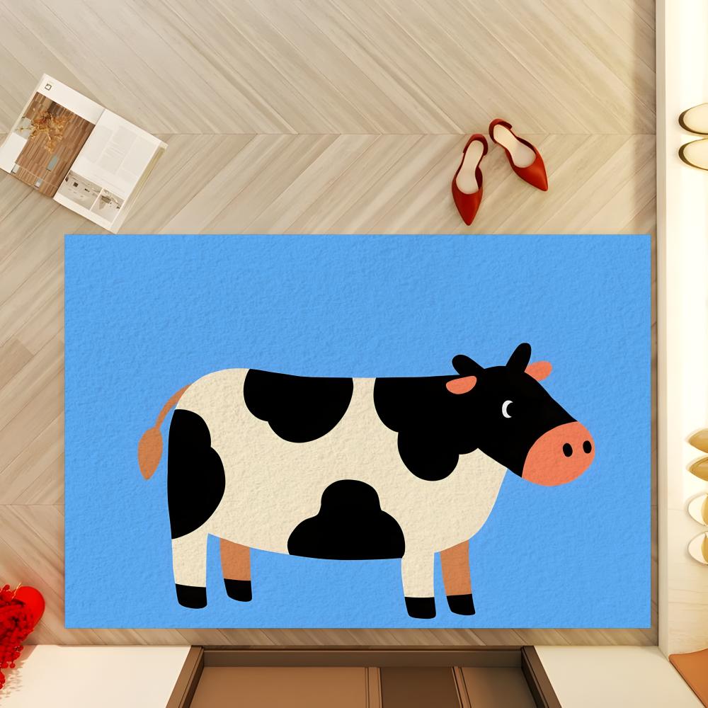 Cow Mat Rubber - แผ่นรองพื้นดินไดอะตอมเมียส เอิร์ธ สำหรับห้องน้ำ แห้งเร็ว ดูดซับน้ำได้ ใช้ได้หลายสถานการณ์