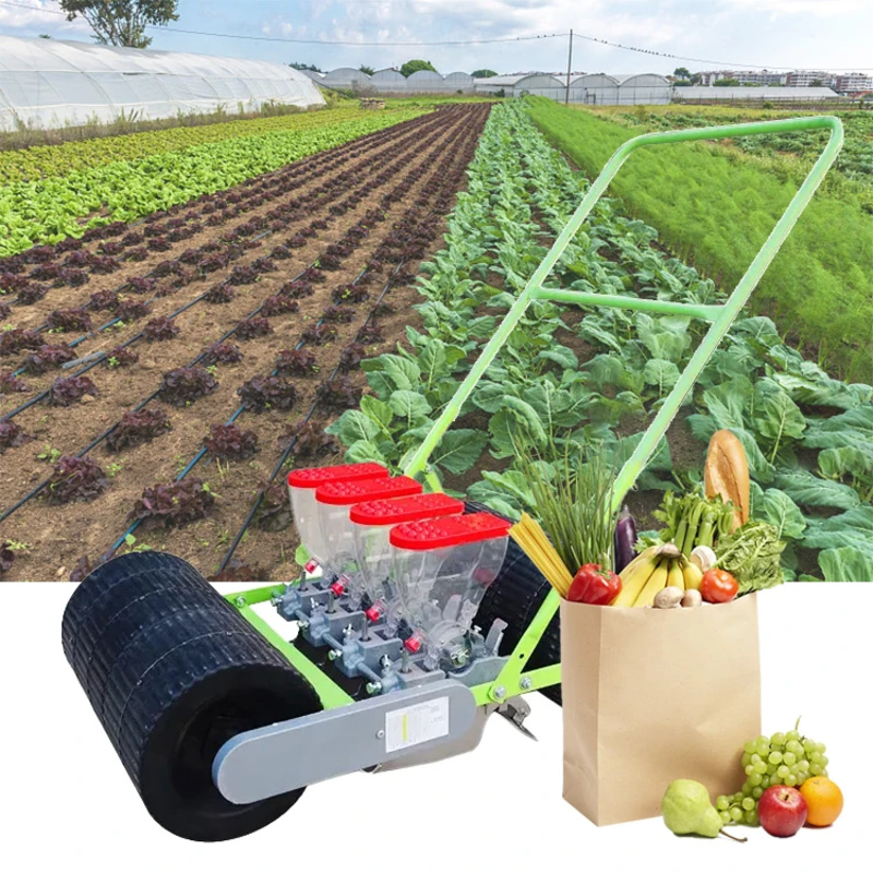 เครื่องหว่านเมล็ดแบบเข็นมือ CH - Agriculture Onion Farming บทวิจารณ์และราคา