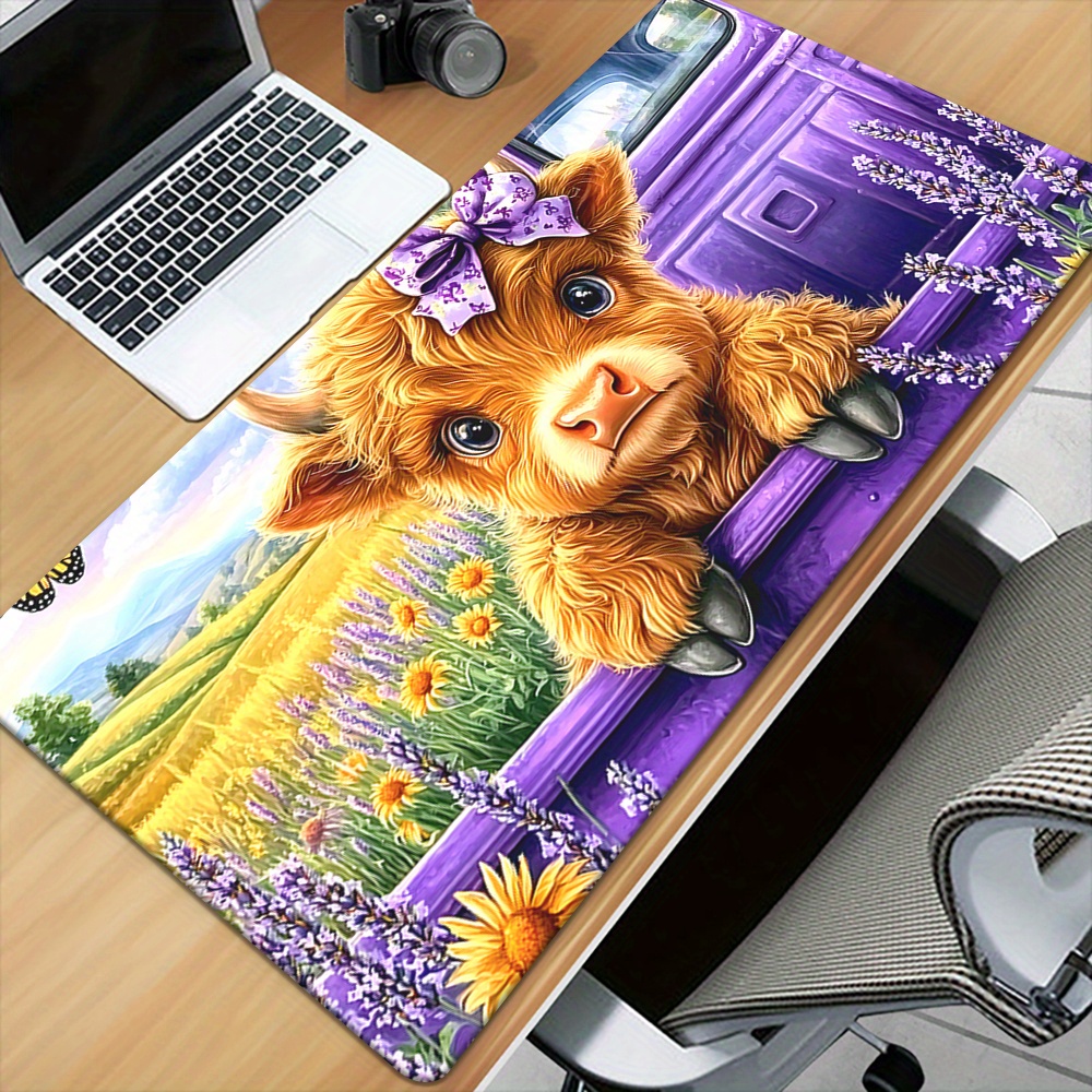 แผ่นรองเมาส์ลายวัวไฮแลนด์น่ารั - Cow Mat Rubber บทวิจารณ์และราคา