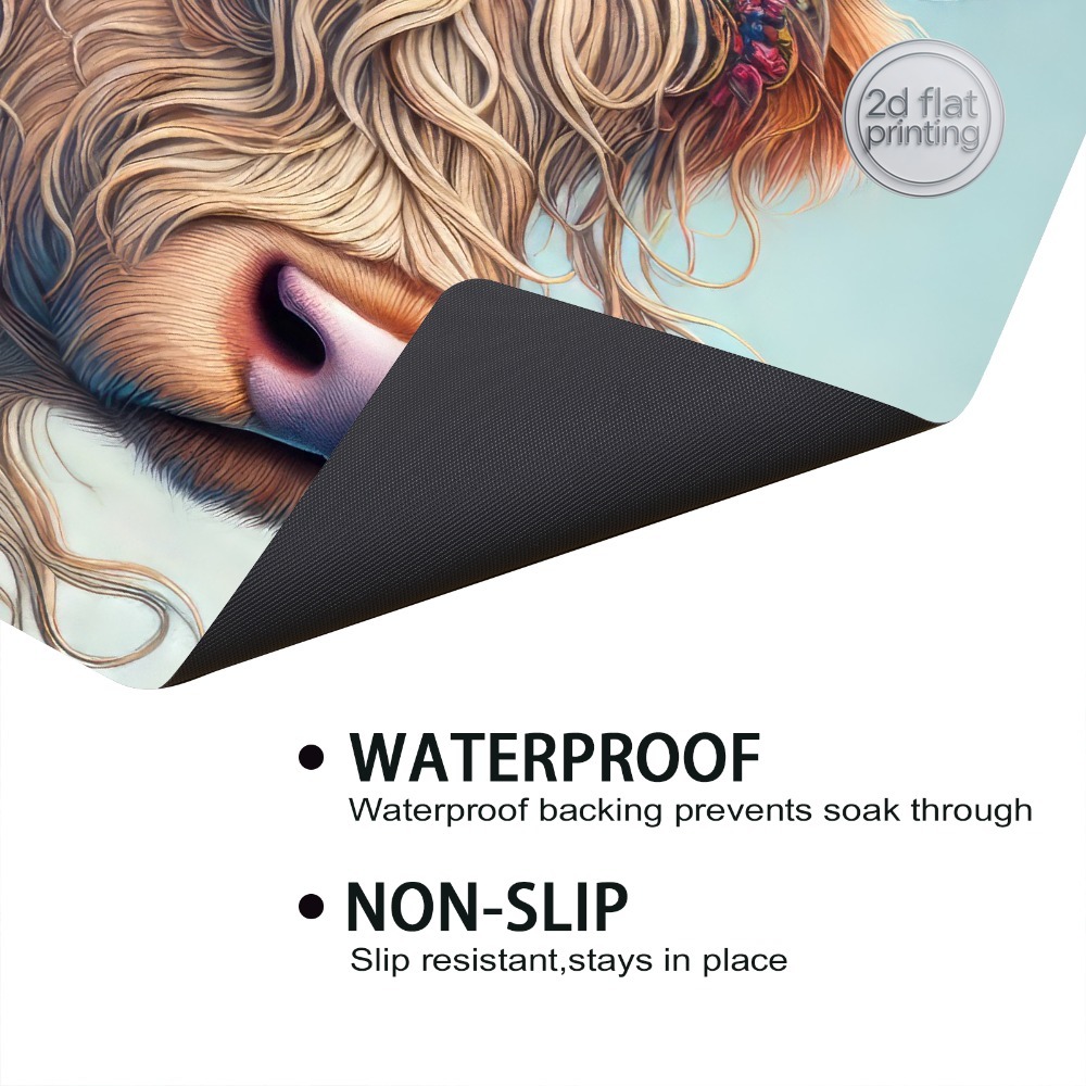 1 ชิ้น, แผ่นรองจานหนังเทียม, แ - Cow Mat Rubber บทวิจารณ์และราคา