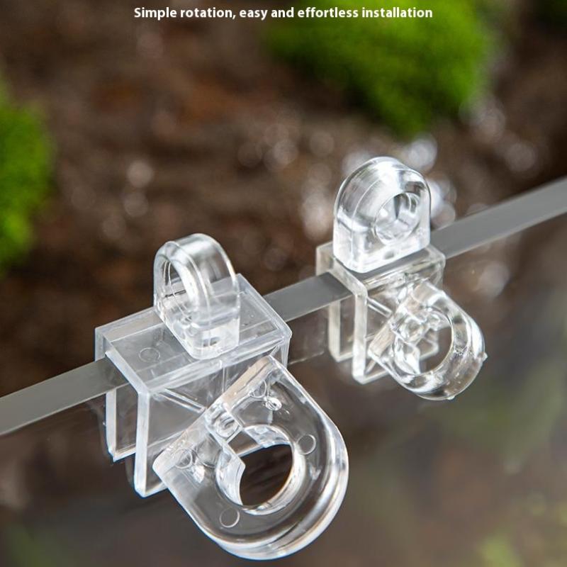 คลิปยึดตู้ปลา 5 ชิ้น ที่ยึดท่อ - Aquaculture Aerator Pump บทวิจารณ์และราคา
