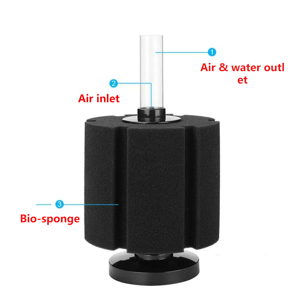ฟองน้ำกรองตู้ปลา ปั๊มลม สกิมเม - Aquaculture Aerator Pump บทวิจารณ์และราคา