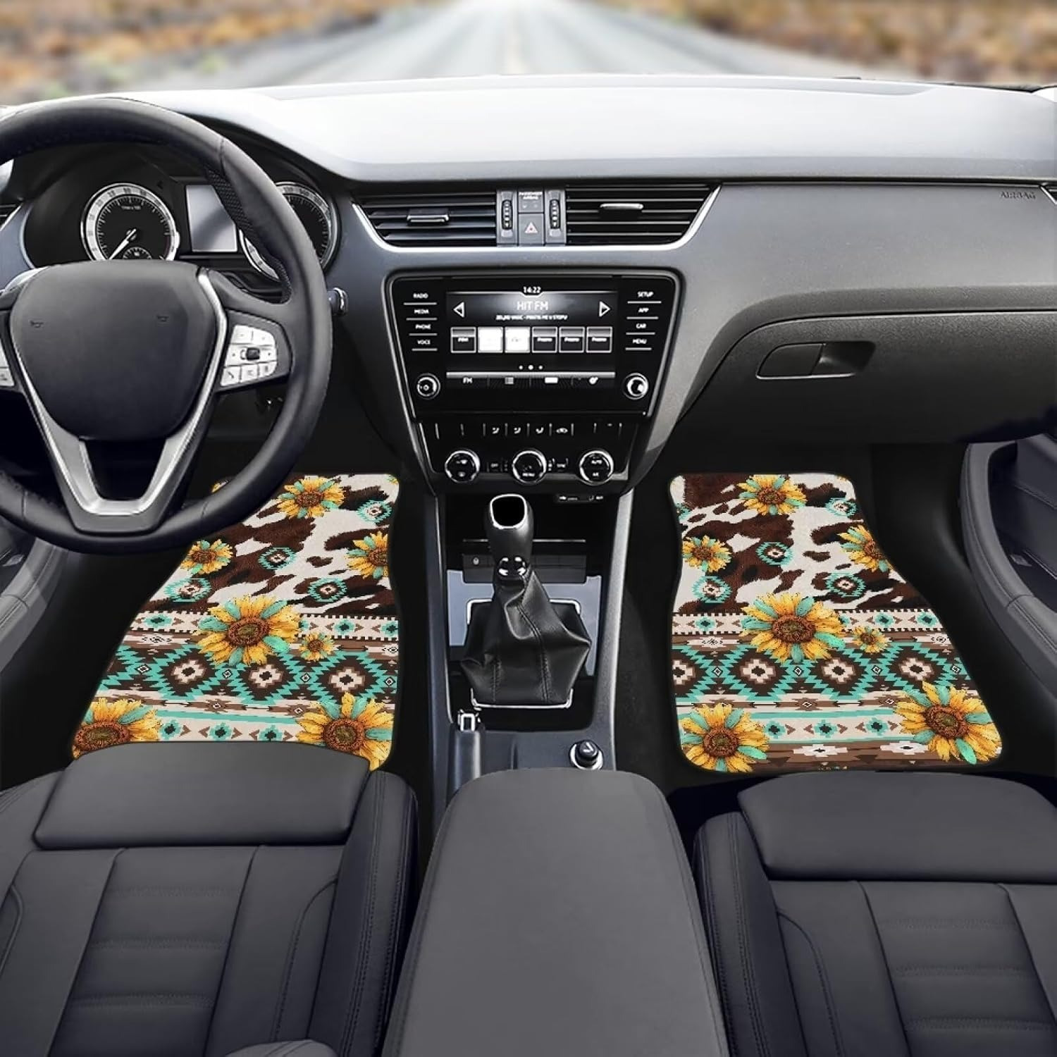 พรมปูพื้นรถยนต์ Aztec สำหรับทุ - Cow Mat Rubber บทวิจารณ์และราคา