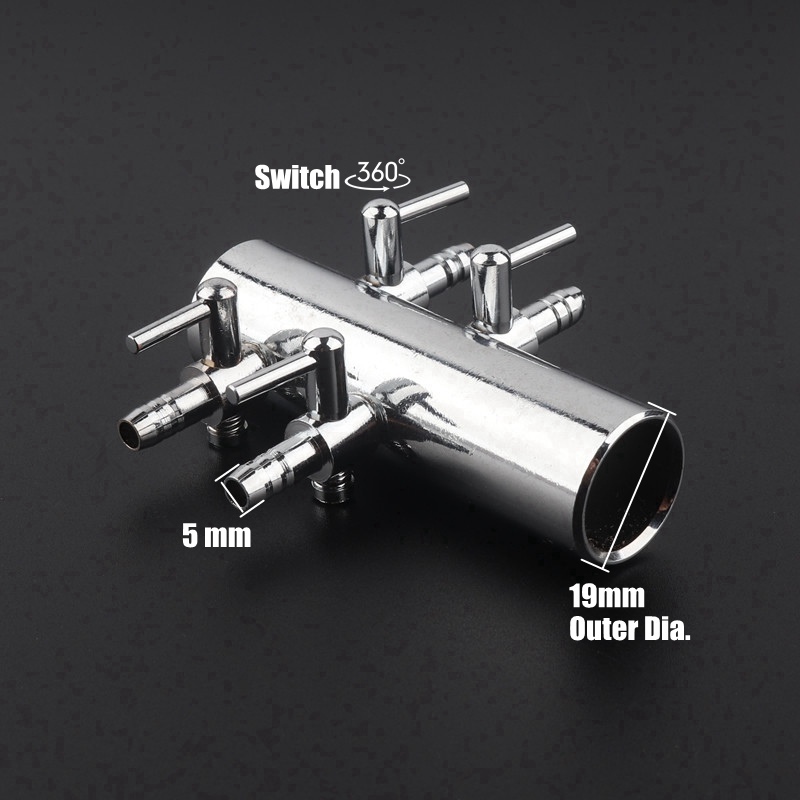 4 ~ 12 วิธี 19 มม.-5 มม.สแตนเล - Aquaculture Aerator Pump บทวิจารณ์และราคา
